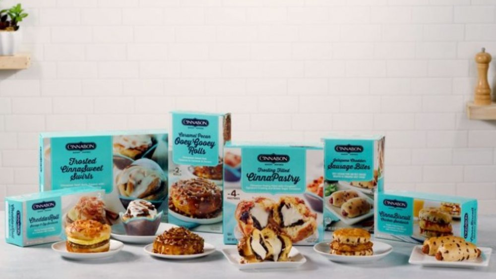 new Cinnabon frozen products