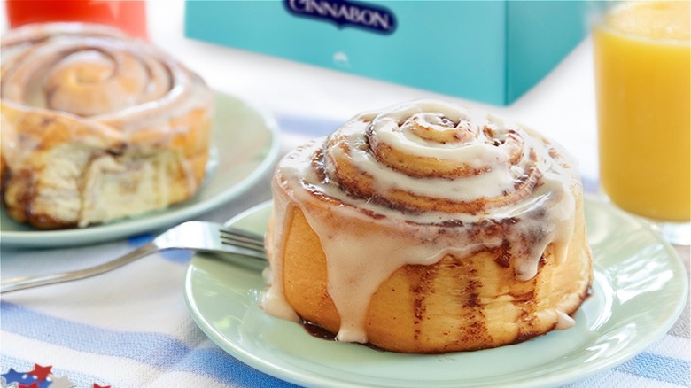 Cinnamon rolls from Cinnabon