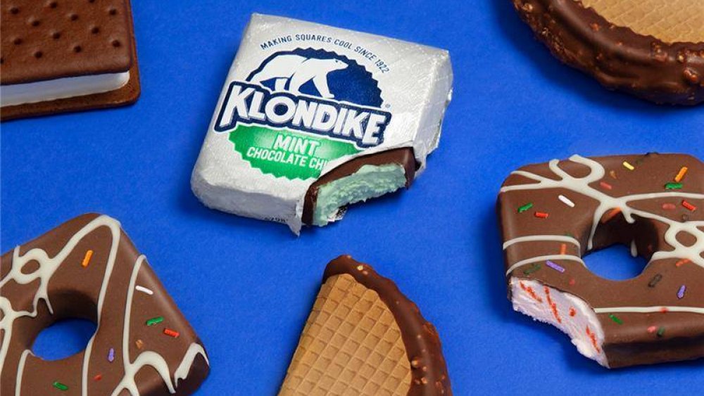 Medley of Klondike ice cream treats
