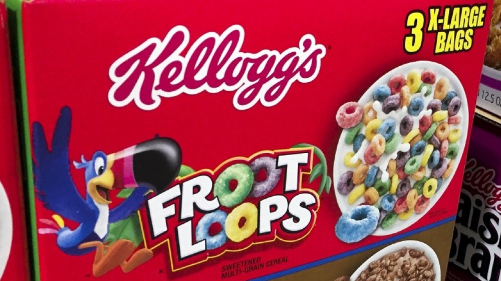 Froot Loops box