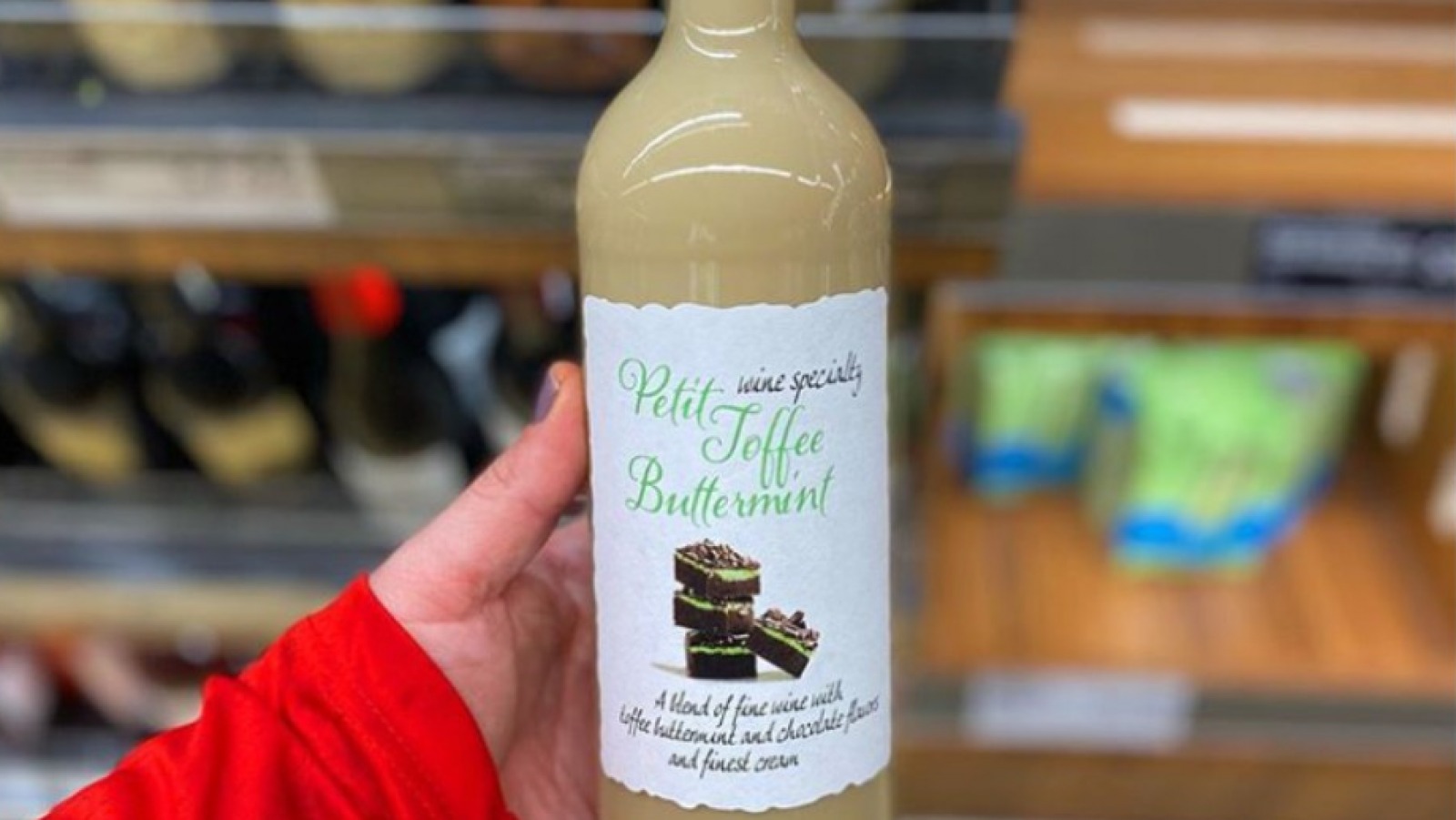 Why Everyone's Raving About Aldi's Toffee Mint Wine
