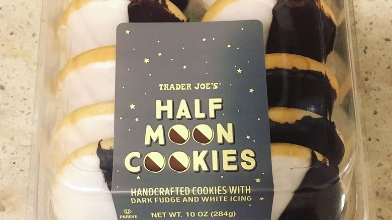 Trader Joe's Half moon cookies