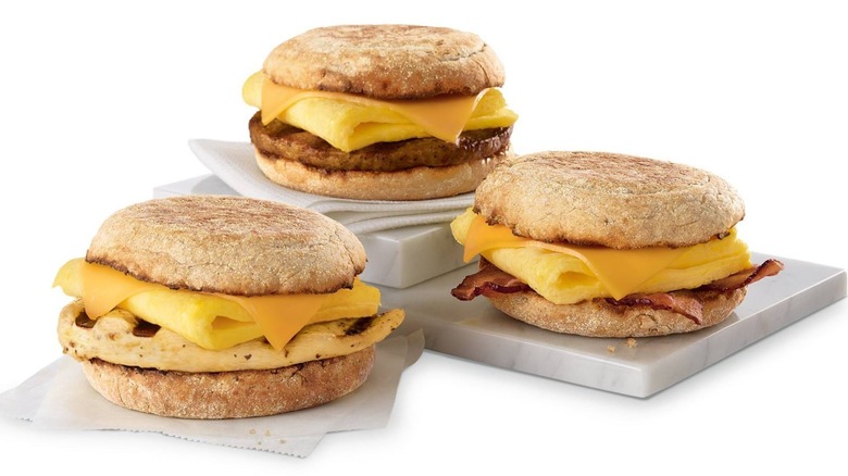 Chick-fil-A breakfast sandwiches