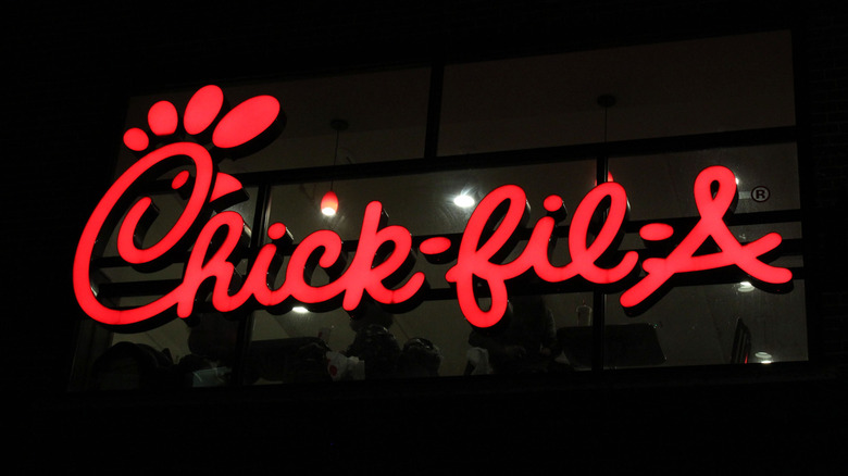 Chick-fil-A sign