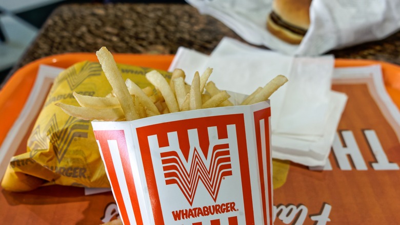 Whataburger meal closeup