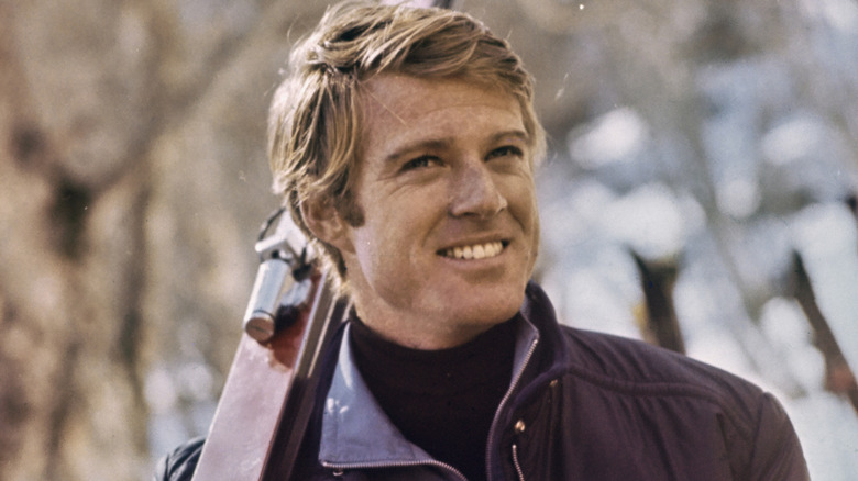 Robert Redford in a scene from the 1969 film Downhill Racer