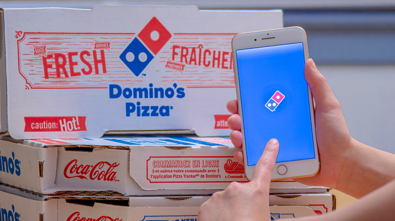 Domino's take-out order