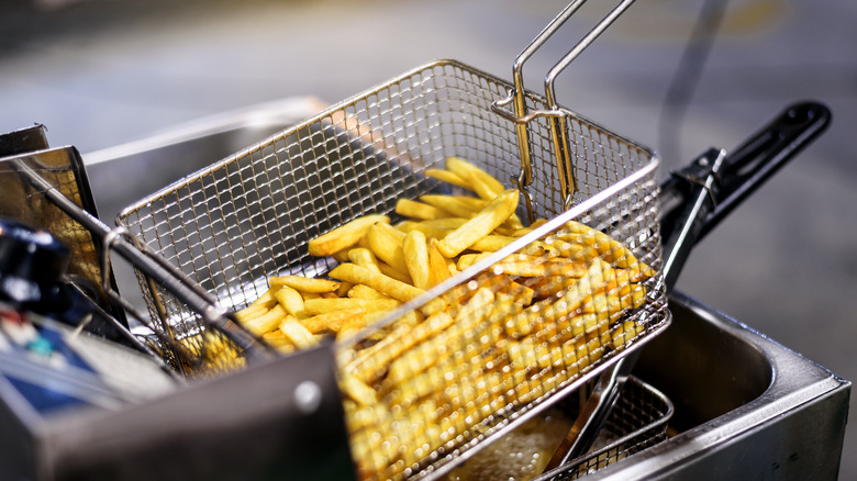 french fry frying basket