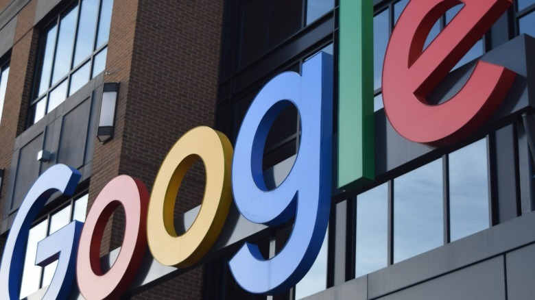 google building marquee