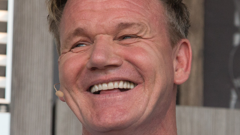 chef gordon ramsay smiling