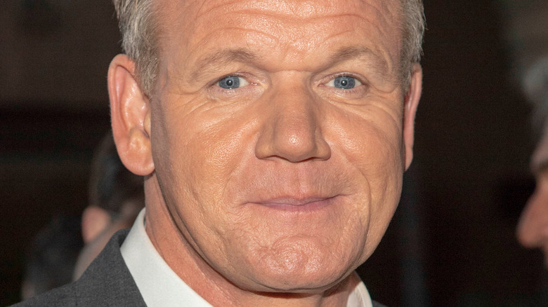 Close up of Gordon Ramsay