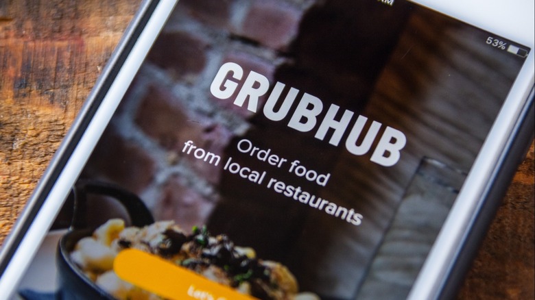 Grubhub app