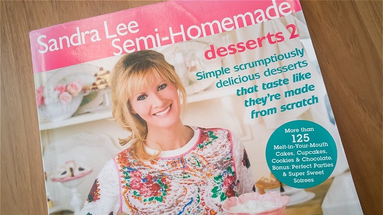 copy of Sandra Lee's cookbook Semi-Homemade