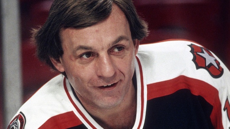 Guy Lafleur smirking