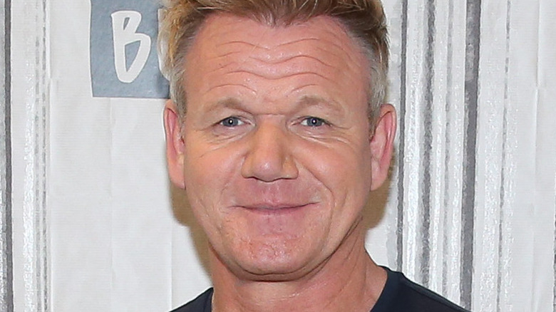 Gordon Ramsay smiling