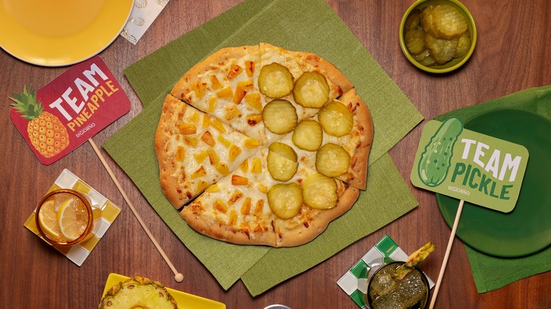 Digiorno pineapple and pickle pizza