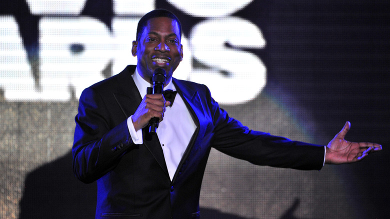 Tony Rock on stage