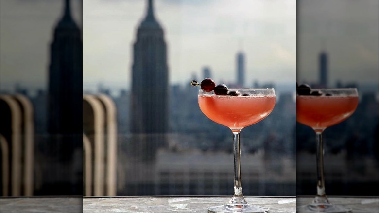 Cocktail at the Rainbow Room