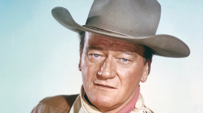 John Wayne in a cowboy hat