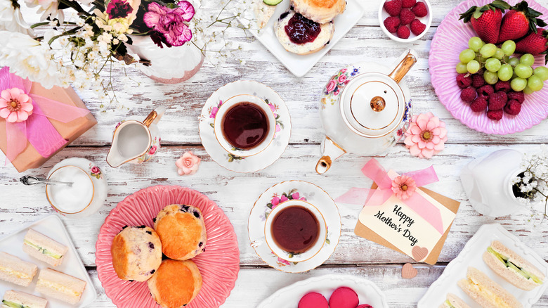 Mother's Day table spread