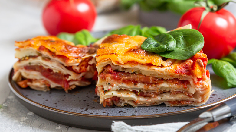homemade lasagna