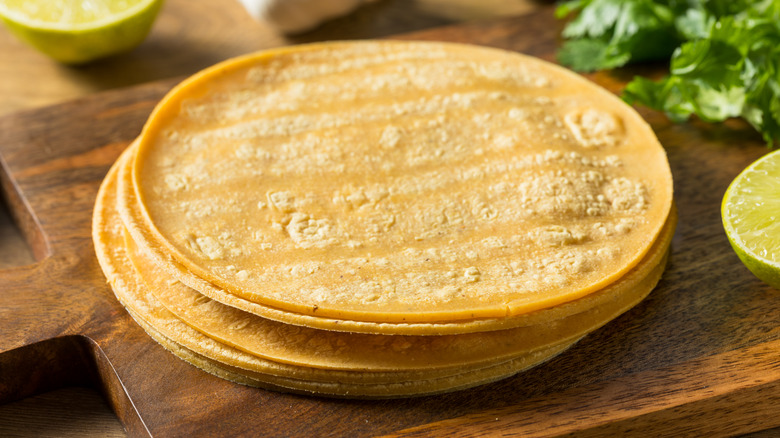 fresh corn tortillas