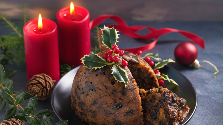 Rum-soaked holiday fruitcake