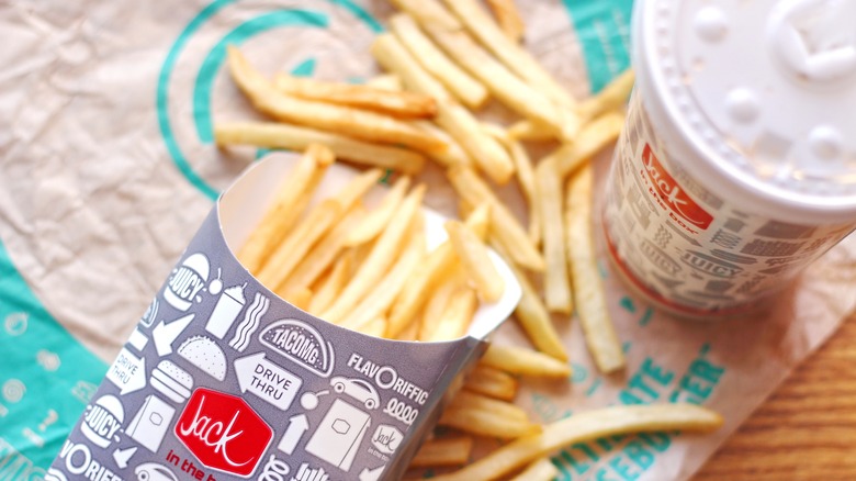 Jack in the Box french fries