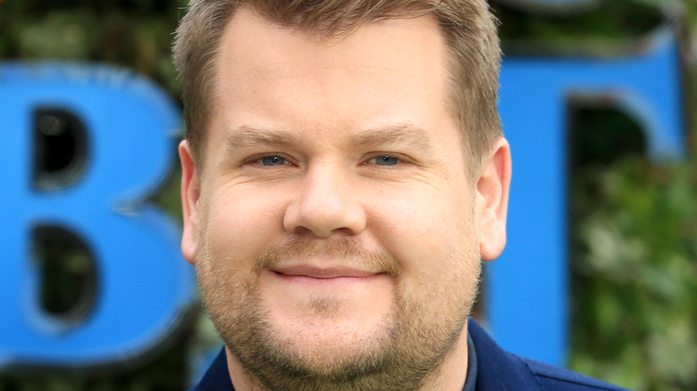 James Corden smiling at event