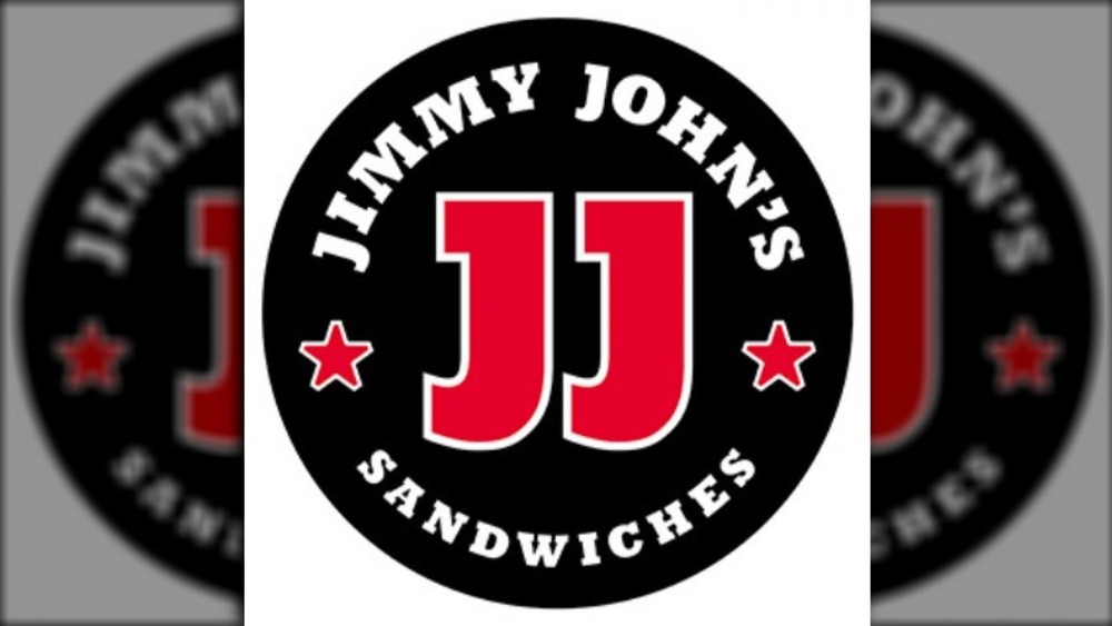 Jimmy John's Logo on black background