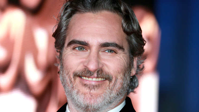 Close up of Joaquin Phoenix