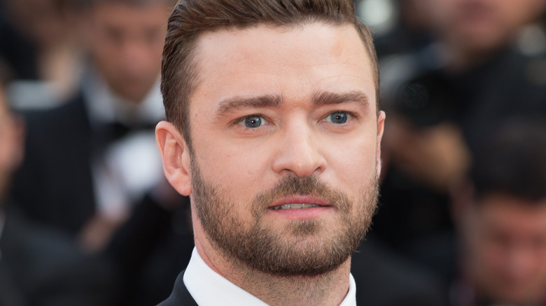 Justin Timberlake wearing tuxedo