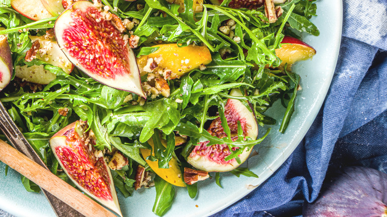 Bowl of fig salad