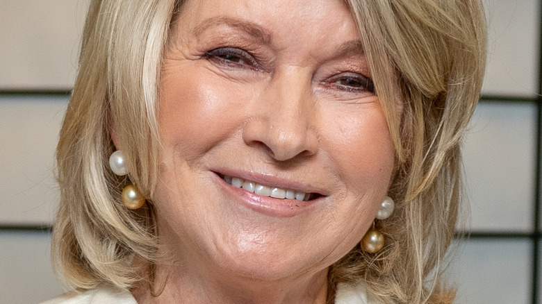 Martha Stewart smiling