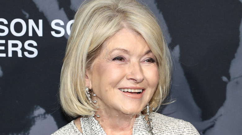 Martha Stewart smiling