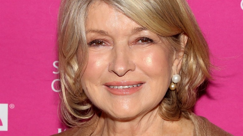 Martha Stewart smiling