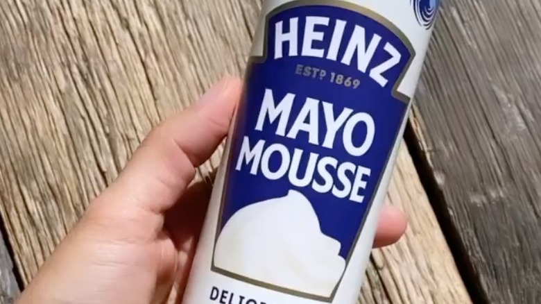 Heinz Mayo Mousse can