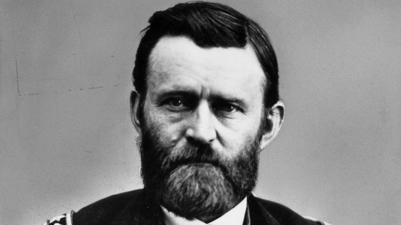 Ulysses S. Grant wearing uniform