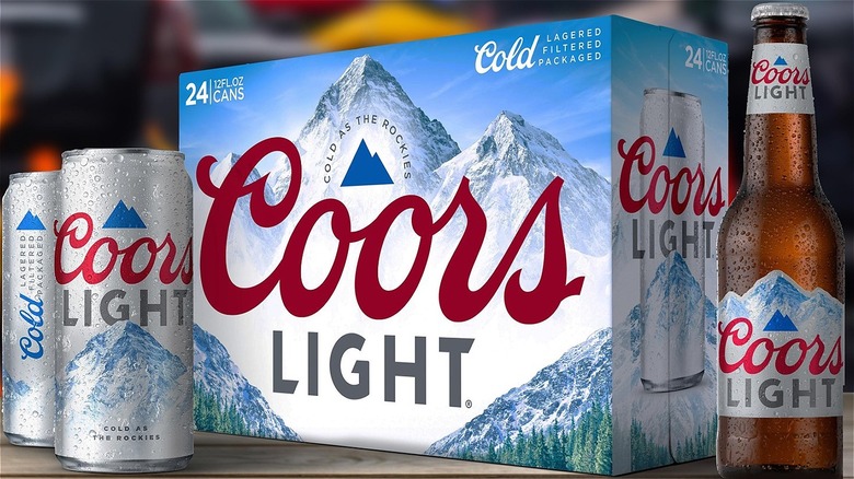 Coors Light beer