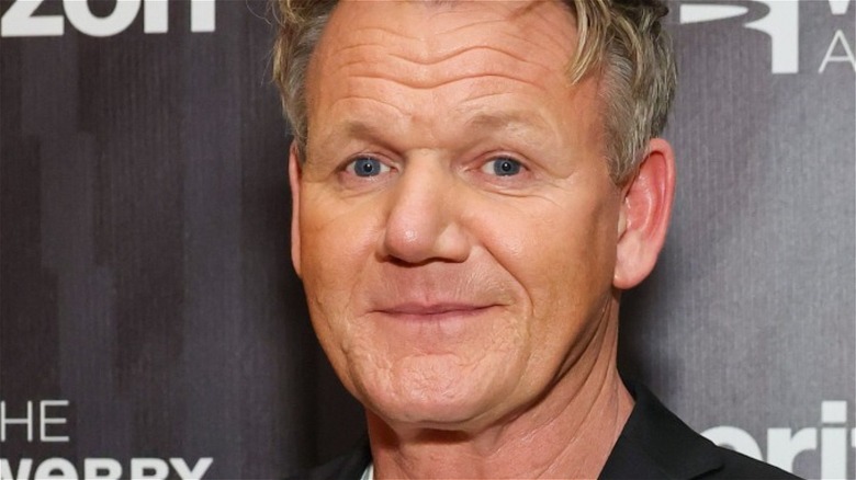 Gordon Ramsay with serious expression