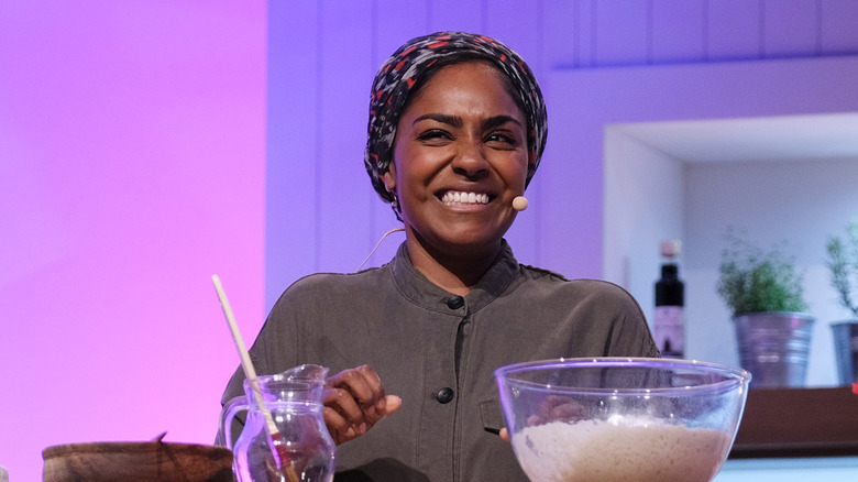 Nadiya Hussain cooking