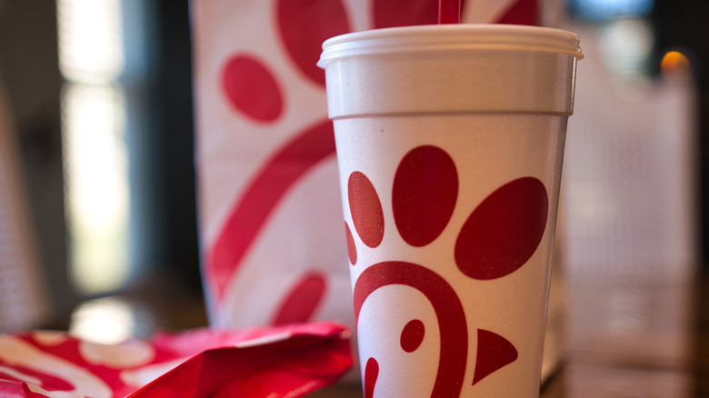 Chick-fil-A drink and packaging