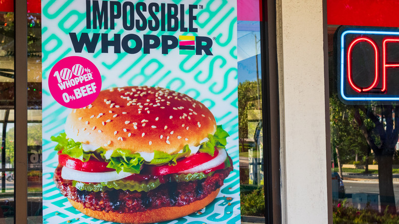 Burger King Impossible Whopper poster 