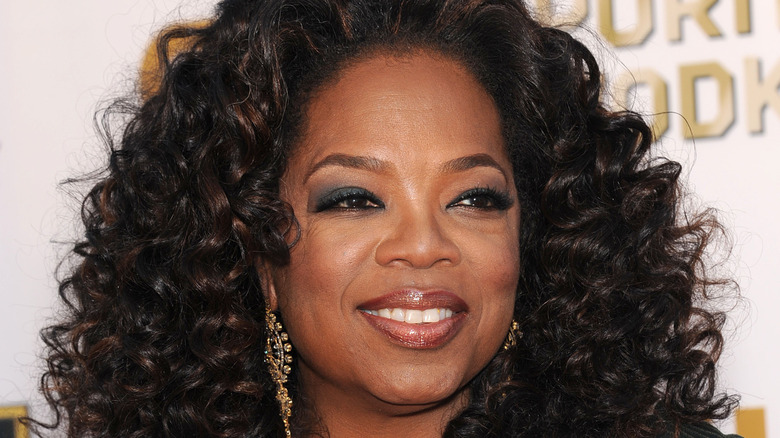 Close up of Oprah Winfrey