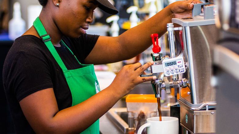 Starbucks barista