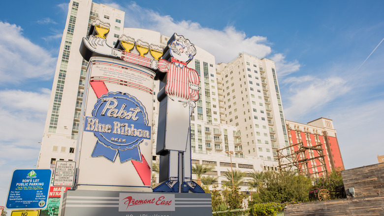 PBR sign in Las Vegas