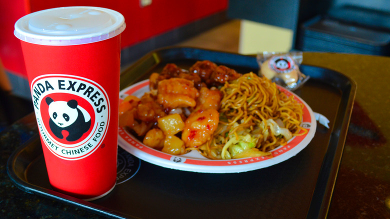 panda express drink and food