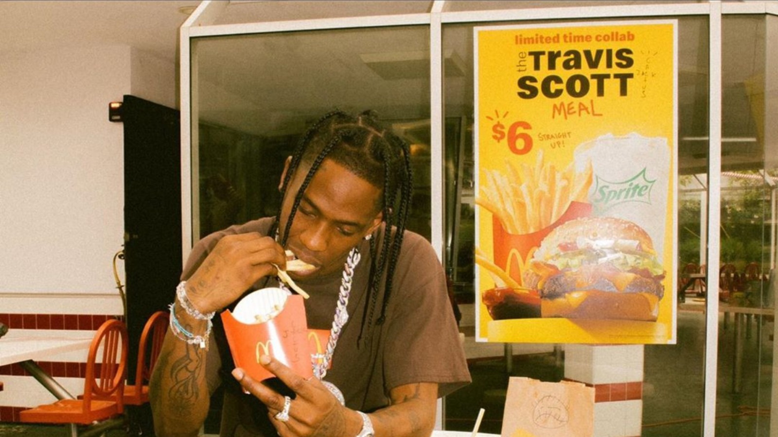 Details about Travis Scott Meal McDonalds Poster *LIMITED EDITION