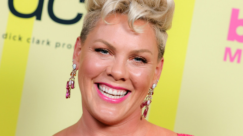 Singer and songwriter Pink