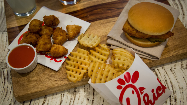 Chick-fil-A combo meal